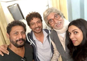 Watch: Amitabh Bachchan at his naughtiest best on 'Piku' sets