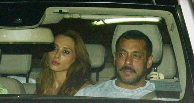 Salman Khan with Iulia Vantur