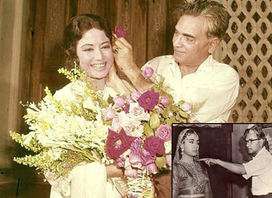 Meena Kumari and Kamal Amrohi