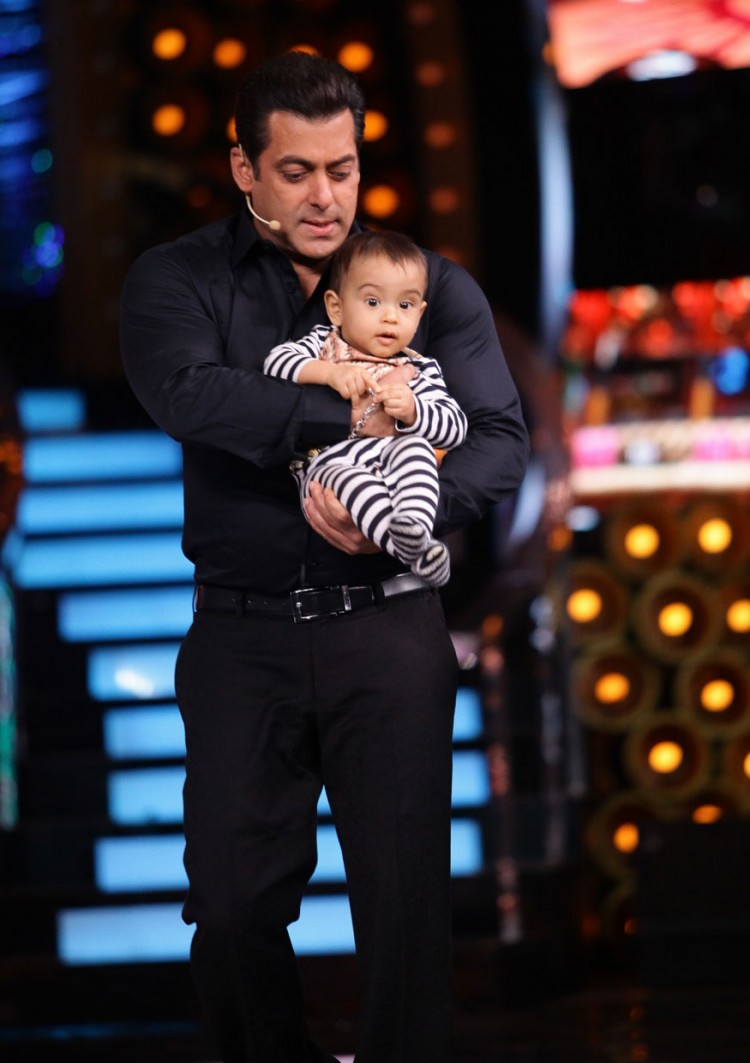 Salman Khan with Ahil