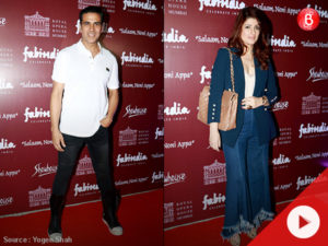 WATCH: Akshay, Twinkle, Hrithik, Sussanne at red carpet of play 'Salaam Noni Appa'