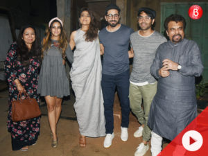 Watch: Ayushmann Khurrana and family go colour coordinated in shades of grey