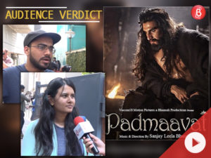 Watch: Here's what moviegoers have to say about 'Padmaavat'