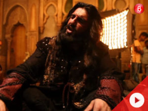 Watch: Here’s how Ranveer Singh turned into the monstrous Khilji in the song ‘Khalibali’