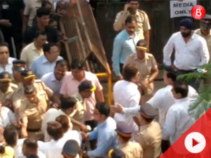 Watch: Shah Rukh Khan arrives at cremation ground to bid farewell to Sridevi