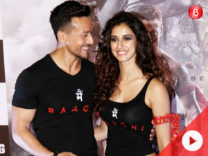 WATCH! Baaghi 2 trailer launch: Disha just couldn't STOP smiling in Tiger Shroff's company
