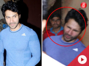 Watch: Varun Dhawan gets INJURED, and guess what is his first REACTION!