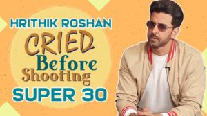 'Super 30': Hrithik Roshan reveals why he CRIED before shooting for the film