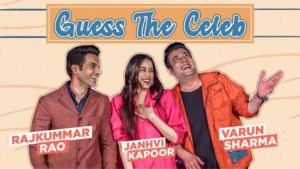 Guess the Celeb: Janhvi Kapoor, Rajkummar Rao & Varun Sharma's HILARIOUS fight will make you ROFL