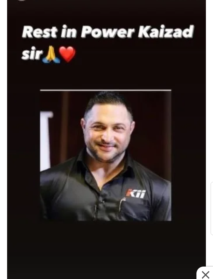 tiger shroff fitness trainer kaizzad capadia dies due to covid, 