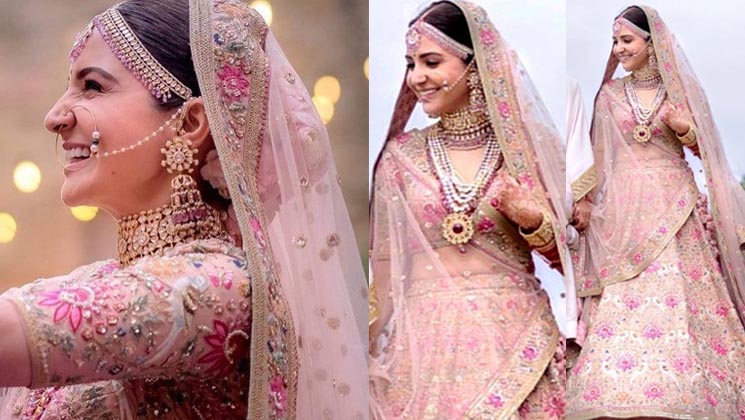 Anushka Sharma wedding lehenga costs- Rs 30 Lakhs
