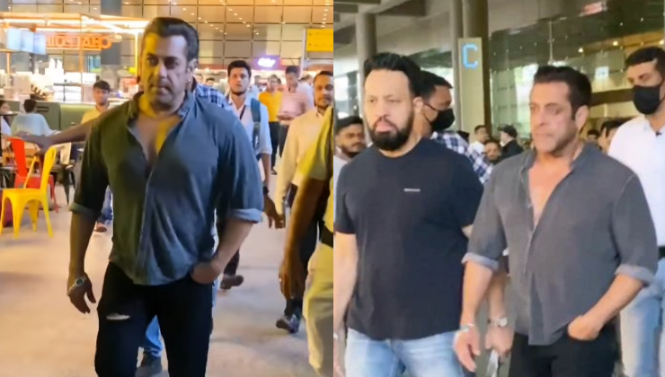 Salman Khan hugs a young boy amid tight security at Mumbai airport as he  heads to Dubai for IIFA 2023 2023 : Bollywood News - Bollywood Hungama