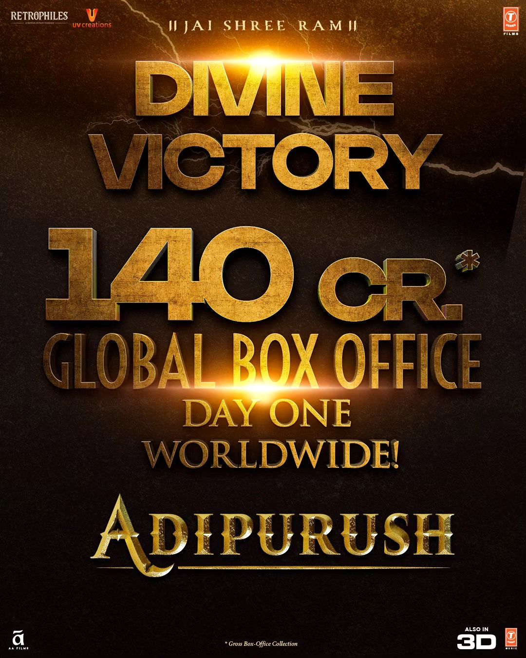 Adipurush day 1 global box office