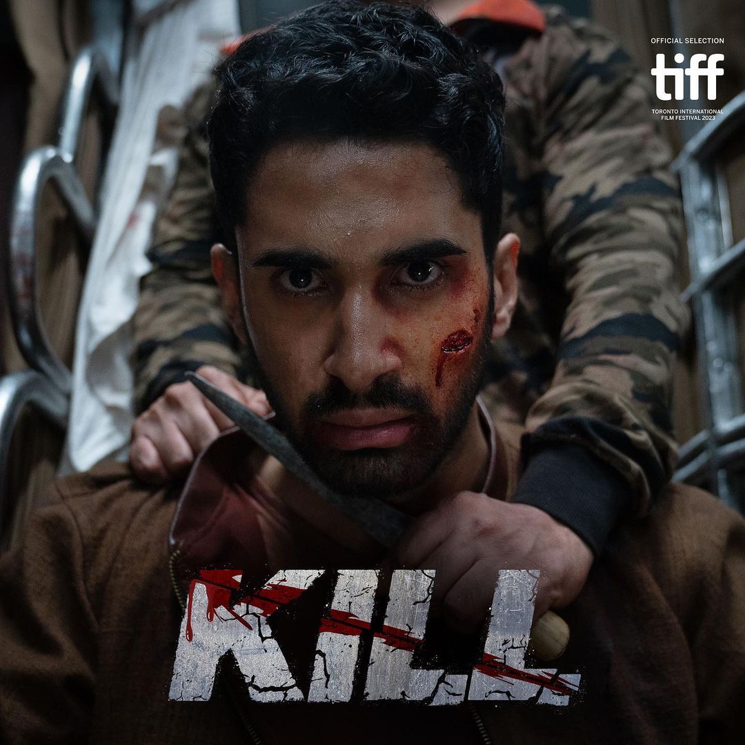 Kill movie poster starring Lakshya Lalwani