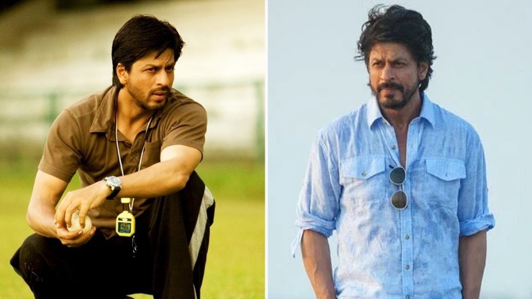 Shah Rukh Khan in Chak De India and Dear Zindagi