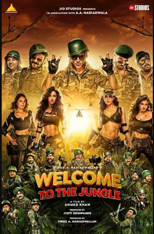 Welcome To The Jungle new poster