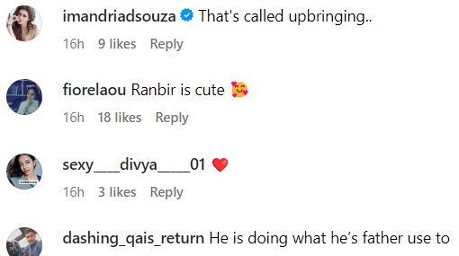 Fans react to Ranbir sweet gesture