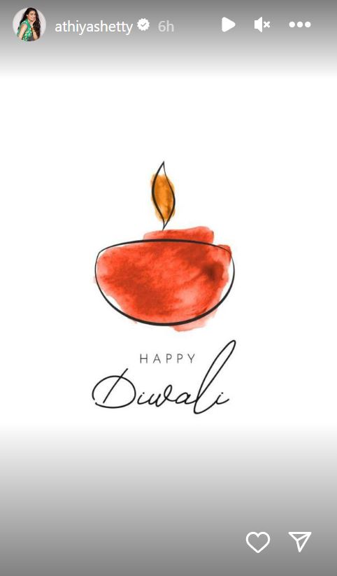 Athiya Shetty extends Diwali wishes