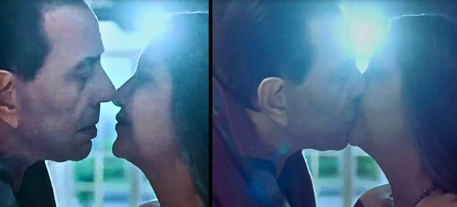 Dharmendra and Shabana Azmi's kiss in Rocky Aur Rani Kii Prem Kahaani