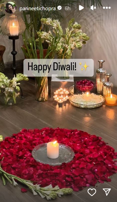 Parineeti Chopra extends Diwali wishes