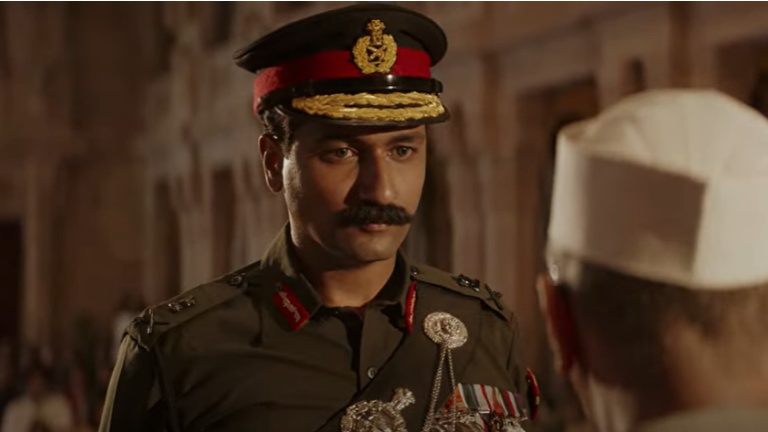 image of Sam Bahadur song Banda: Vicky Kaushal as Sam Manekshaw is a perfect commander as he leads the pack of soldiers