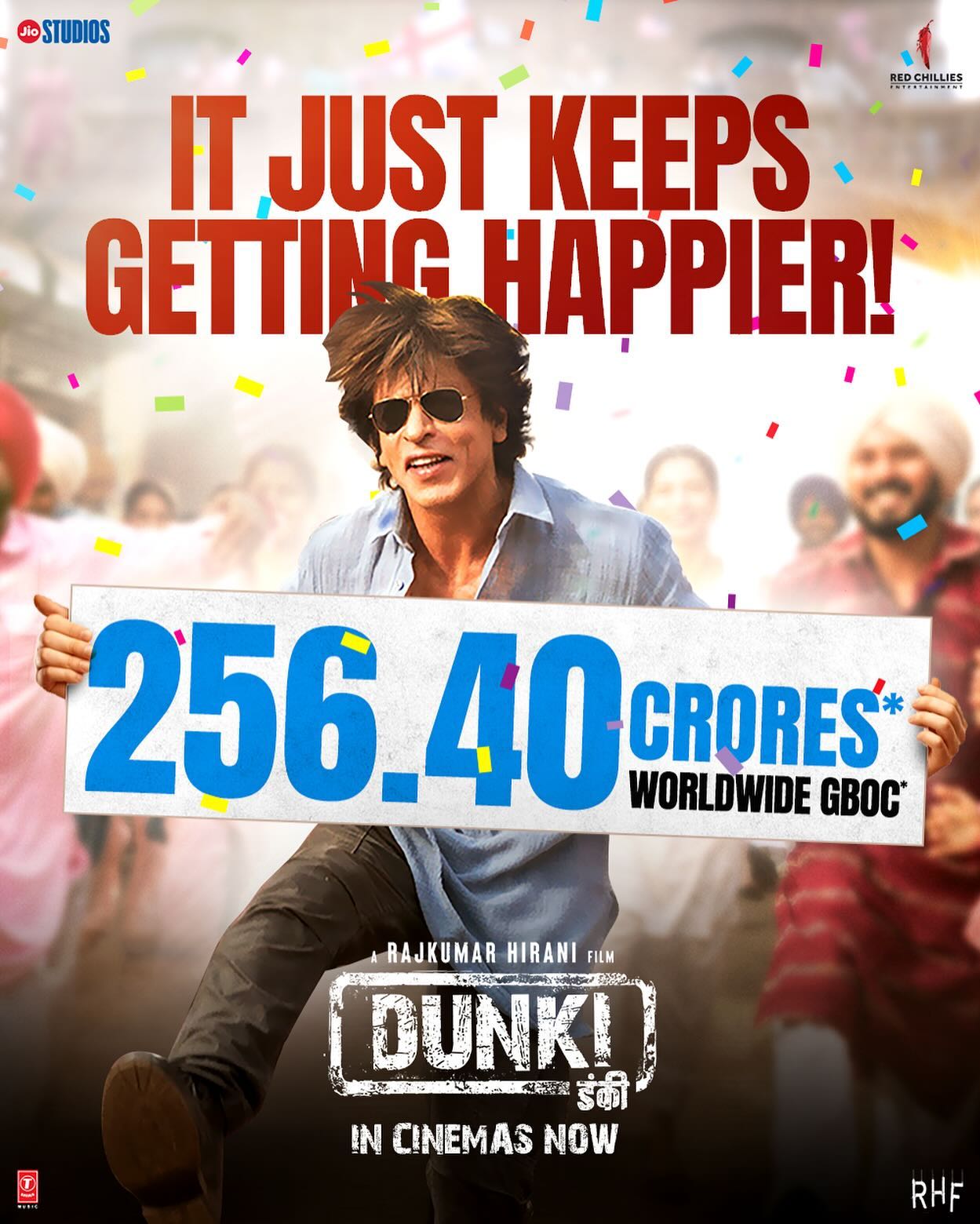 Dunki Day 5 worldwide box office collections
