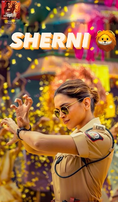 Ranveer Singh shares Deepika Padukone's Singham Again poster as Shakti Shetty