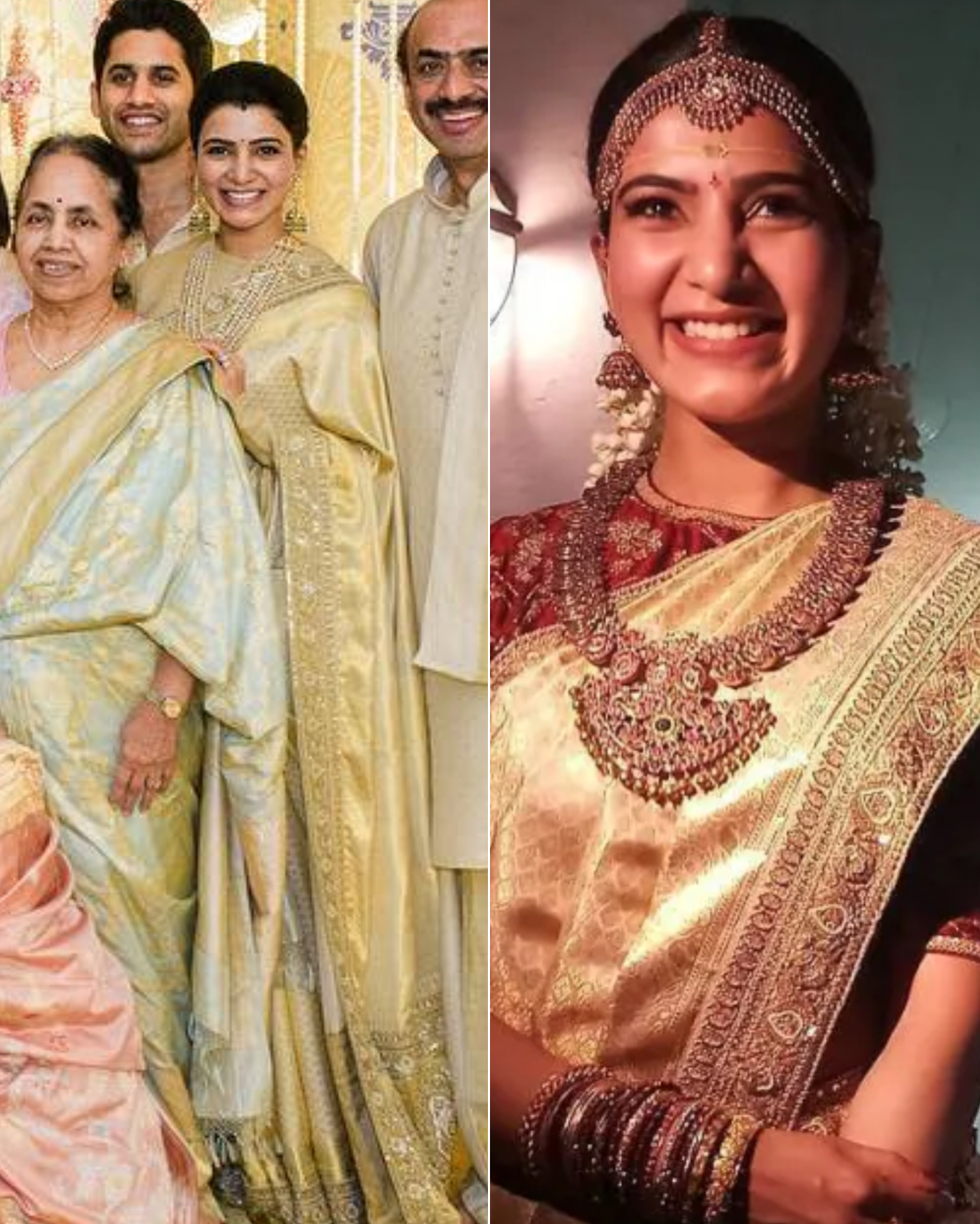 Samantha Ruth Prabhu repeats her wedding saree at another wedding event