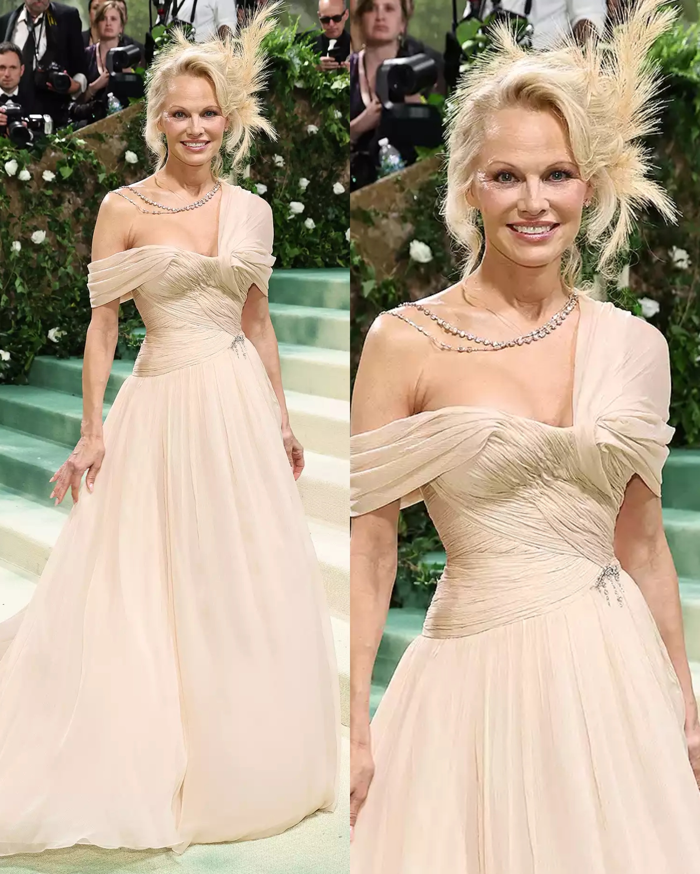 Pamela Anderson at Met Gala 2024